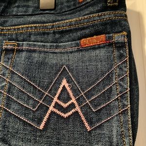 32 Pink A Pocket 7 for All Mankind Jeans